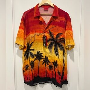 Hugo Ellino Relaxed-Fit Sunset Shirt